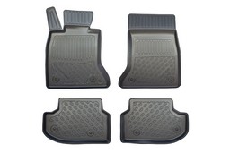 Car mats suitable for BMW 5 Series (F10) 2013-2017 4-door saloon Cool Liner PE/TPE rubber (BMW35SFM-C) (1)