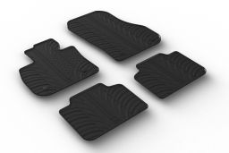 Car mats BMW iX1 (U11) 2022-> set anti-slip Rubbasol rubber (BMW3X1FR) (1)