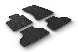 BMW X5 (F15) 2013-2018 car mats set anti-slip Rubbasol rubber (BMW3X5FR)