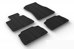 Car mats BMW X6 (G06) 2019-present set anti-slip Rubbasol rubber (BMW3X6FR) (1)