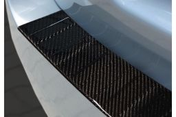Rear bumper protector BMW 5 Series Touring (F11) 2010-2017 wagon carbon (BMW415SBP) (1)