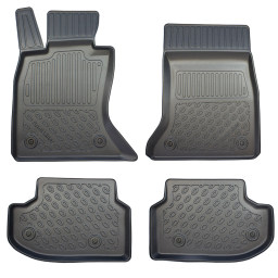 BMW 5 Series (F10) 2013- 4d foot mat set PE/TPE rubber / automatten set PE/TPE rubber / Fußmatten Set PE/TPE Gummi / jeu tapis auto PE/TPE caoutchouc (BMW55SFM)