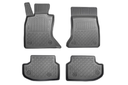 Car mats suitable for BMW 5 Series (F10) 2013-2017 4-door saloon Guardliner PE/TPE rubber (BMW55SFM-G) (1)