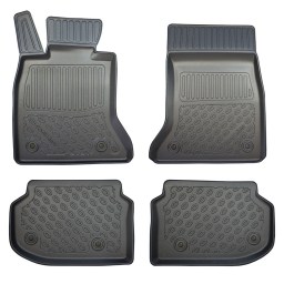 BMW 5 Series (F10) 2010-2013 4d foot mat set PE/TPE rubber / automatten set PE/TPE rubber / Fußmatten Set PE/TPE Gummi / jeu tapis auto PE/TPE caoutchouc (BMW75SFM)