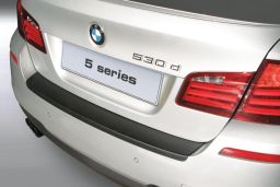 BMW 5 Series (F10) 2010-2017 4-door saloon rear bumper protector ABS (BMW95SBP)