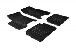 Chevrolet - Daewoo Aveo (T250) 2008-2011 3 & 5-door hatchback car mats set anti-slip Rubbasol rubber (CHE1AVFR)