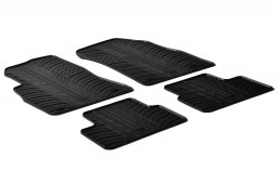 Chevrolet - Daewoo Cruze (J300) 2009-2016 4-door & wagon car mats set anti-slip Rubbasol rubber (CHE1CRFR)