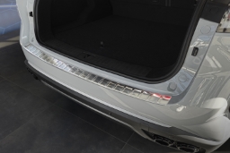 Rear bumper protector suitable for Chery Omoda 9 2024->   stainless steel brushed (CHE1O9BP) (1)