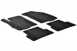 Chevrolet - Daewoo Aveo (T300) 2011-2016 4 & 5-door car mats set anti-slip Rubbasol rubber (CHE2AVFR)