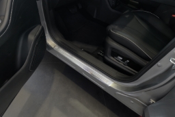 Door sill plates suitable for Chery Omoda 5 2022-> stainless steel brushed 4 pieces (CHE4OMEG) (1)