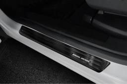 Door sill plates Citroën C5 Aircross 2019-present stainless steel anthracite 4 pieces (CIT1C5EG) (2)
