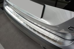 Rear bumper protector Citroën C4 III 2021-> 5-door hatchback stainless steel (CIT20C4BP) (1)