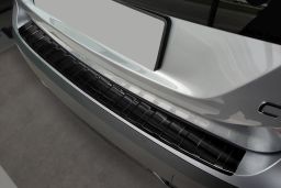 Rear bumper protector Citroën C4 III 2021-> 5-door hatchback stainless steel anthracite (CIT21C4BP) (1)