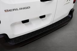 Rear bumper protector Citroën Berlingo II (B9) 2008-2018 aluminium diamond plate anthracite matt (CIT26BEBP) (1)