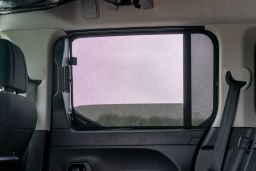 Sonnenschutz-Blenden passend für Citroen Berlingo XL/Opel Combo Life XL ab  2018 (Heckscheibe unbeweglich)