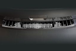Citroën SpaceTourer 2016-present rear bumper protector stainless steel high gloss black (CIT4STBP) (2)