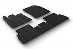 Citroën Berlingo III 2018-present car mats set anti-slip Rubbasol rubber (CIT5BEFR)