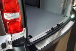 Citroën Jumpy III 2016-> rear bumper protector stainless steel (CIT5JYBP) (1)