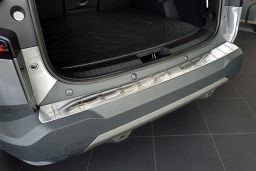 Rear bumper protector suitable for Dacia Bigster 2025->   stainless steel brushed (DAC1BIBP) (1)