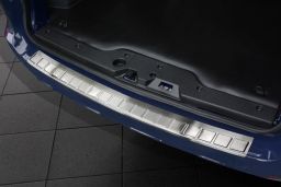 Dacia Dokker 2012-> rear bumper protector stainless steel (DAC1DOBP) (1)
