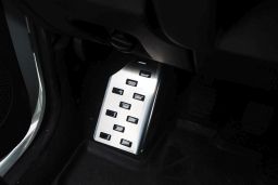 Foot rest trim Dacia Dokker 2012-> stainless steel (DAC1DOFA) (1)