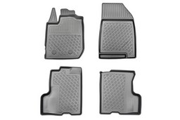 Car mats suitable for Dacia Duster II 2018-2024   Cool Liner PE/TPE rubber (DAC1DUFM-C) (1)