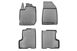 Car mats suitable for Dacia Duster II 2018-2024 Guardliner PE/TPE rubber (DAC1DUFM-G) (1)