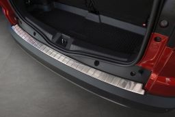 Rear bumper protector Dacia Jogger 2022-> wagon stainless steel (DAC1JOBP) (1)