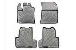 Car mats suitable for Dacia Lodgy 2012-2022   Cool Liner PE/TPE rubber (DAC1LYFM-C) (1)