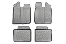 Car mats suitable for Dacia Spring (BBG) 2021-2024   Cool Liner PE/TPE rubber (DAC1SPFM-C) (1)