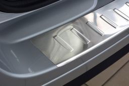 Dacia Logan II MCV 2013-> wagon rear bumper protector stainless steel (DAC3LOBP) (3)