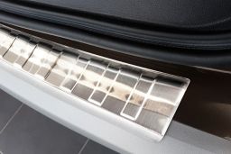 Dacia Duster II 2017-present rear bumper protector stainless steel (DAC4DUBP) (3)