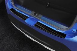 Rear bumper protector Dacia Sandero III 2020-> 5-door hatchback stainless steel anthracite (DAC7SABP) (1)