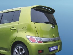 Daihatsu Materia '07- roof spoiler