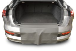 Bj. 2007-2018 Premium Velours Anthrazit Kofferraum-matte für Fiat 500 