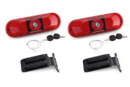 Van lock suitable for Opel Movano B 2010-2021 M-Bull-Lock Oval Side - set of 2 locks