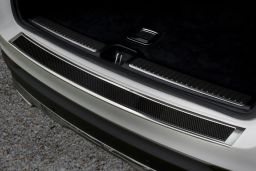 Example rear bumper protector stainless steel high gloss - carbon