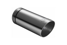 Exhaust trim stainless steel round