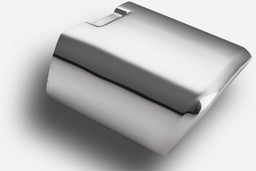 Exhaust trim stainless steel round