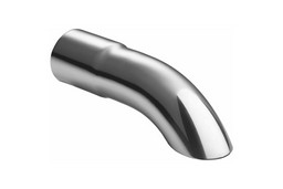 Exhaust trim stainless steel round