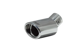 Exhaust trim stainless steel round