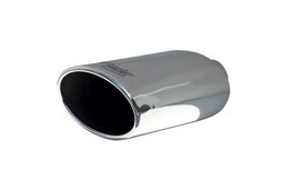 Exhaust trim stainless steel round