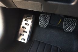 Example foot rest cover stainless steel (FA)