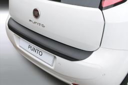 Fiat Punto III 2012-> 3 & 5-door hatchback rear bumper protector ABS (FIA10PUBP)