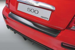 Fiat 500 Abarth 2016-present 3-door hatchback rear bumper protector ABS (FIA1150BP)