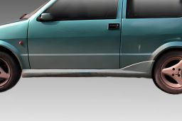 Side skirts Fiat Cinquecento 1991-1998 3-door hatchback ABS - painted (FIA1CIMS) (1)