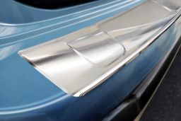 Rear bumper protector Fiat Panda III Cross 2020-> 5-door hatchback stainless steel (FIA1PABP) (1)