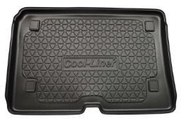 Boot mat suitable for Fiat Qubo 2007-> Cool Liner anti slip PE/TPE rubber (FIA1QUTM-C) (1)