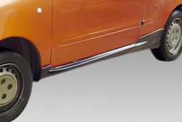 Side skirts Fiat Seicento 1998-2005 3-door hatchback ABS - painted (FIA1SEMS) (1)