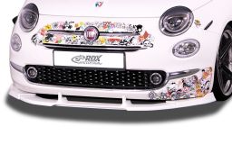 Front spoiler Vario-X Fiat 500 2016-present 3-door hatchback PU - painted (FIA250VX) (1)